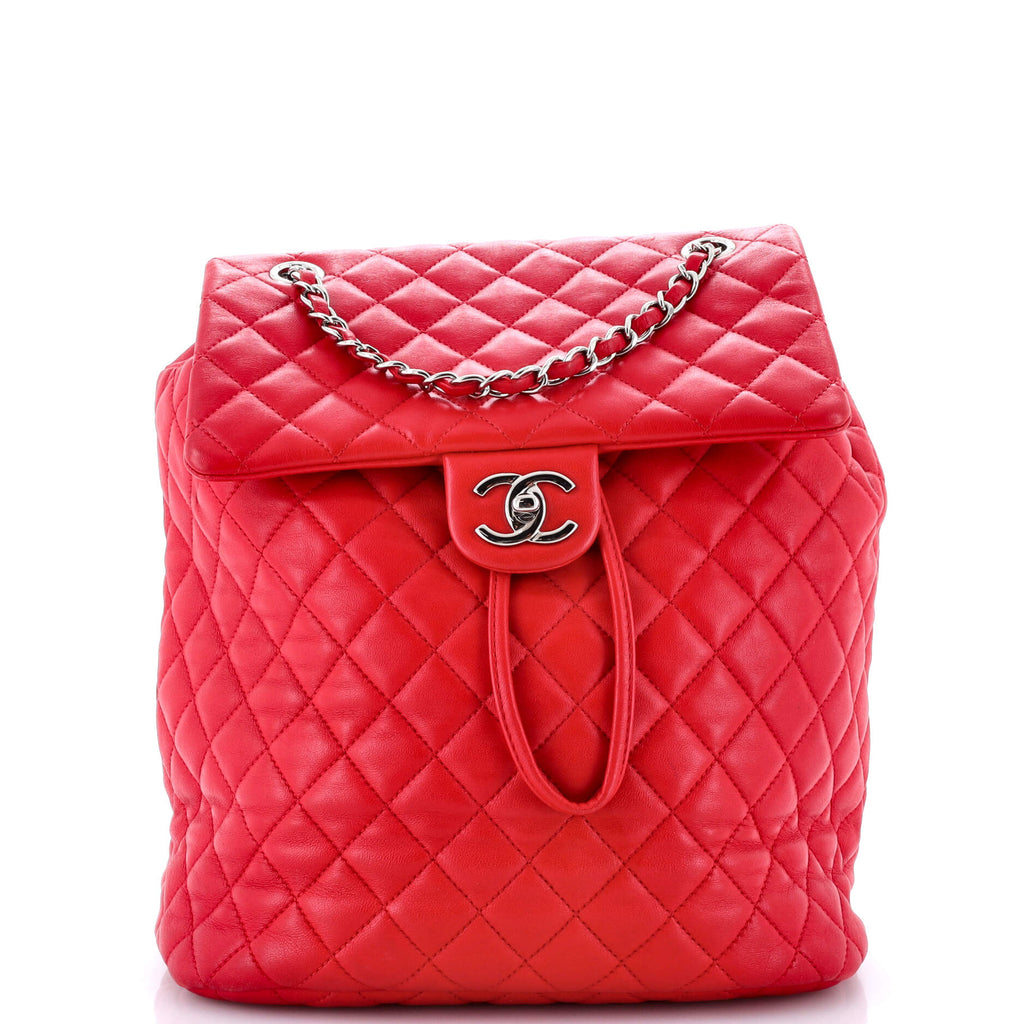 Urban Spirit Backpack Quilted Lambskin Large