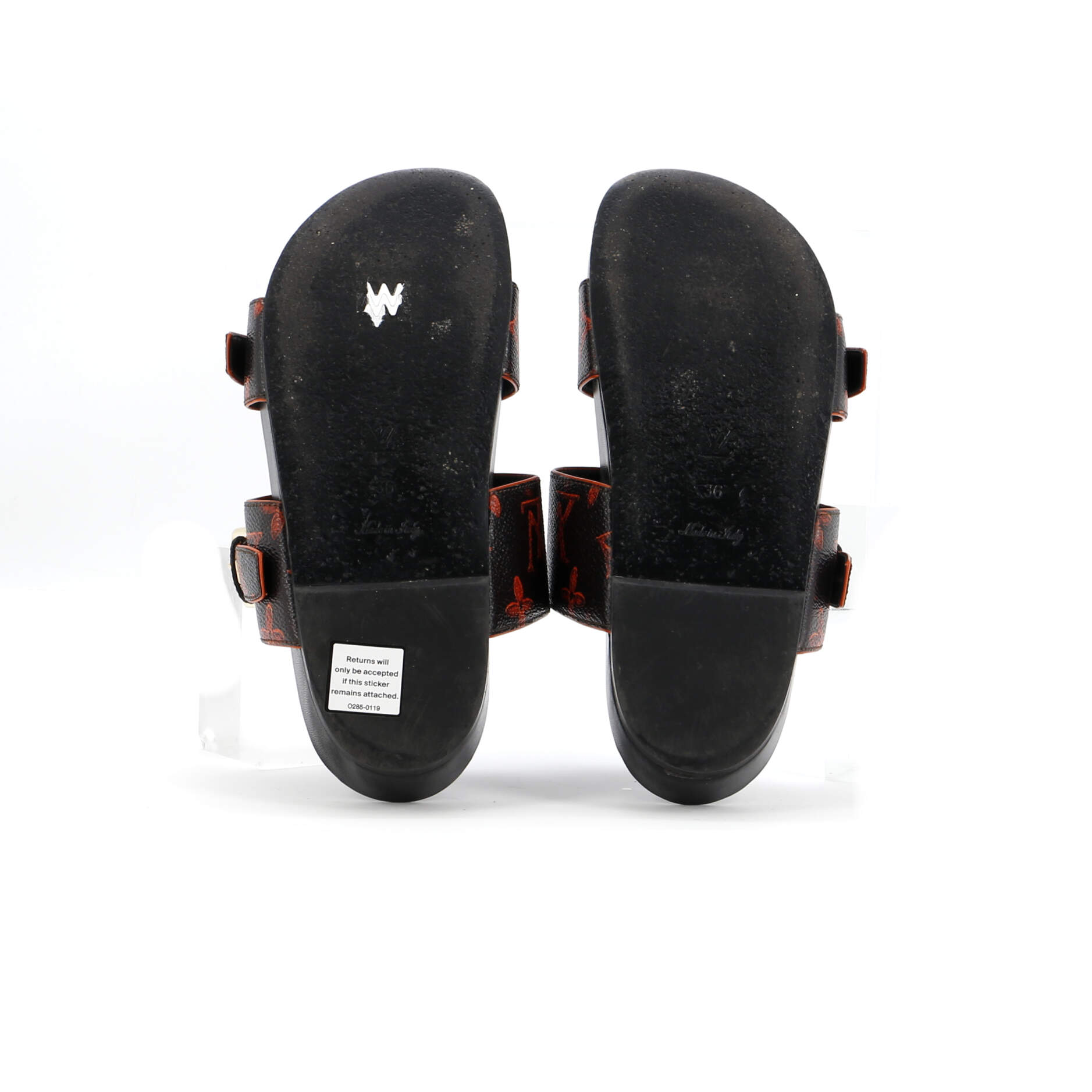 Women's Bom Dia Flat Mules Limited Edition Grace Coddington Catogram Canvas