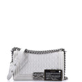 Boy Flap Bag Quilted Caviar Old Medium