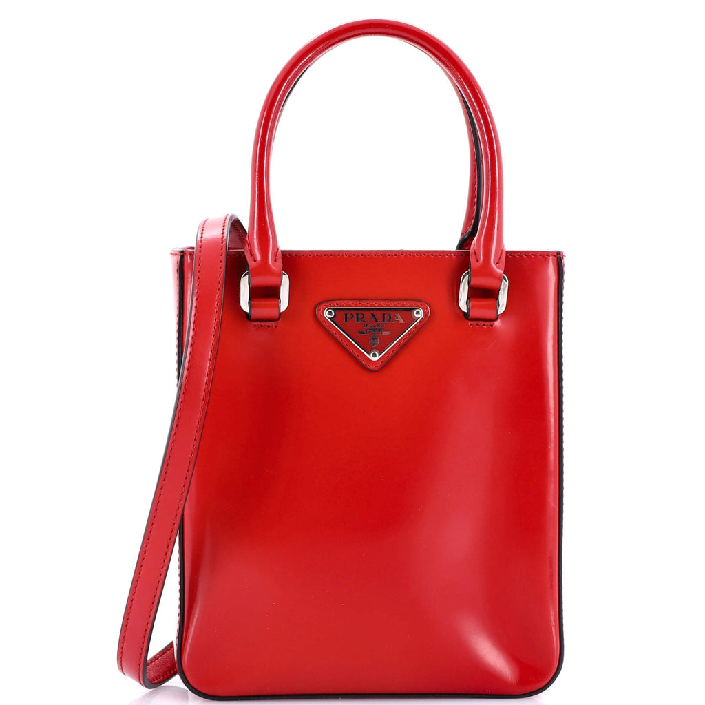 Convertible Tote Brushed Leather Small