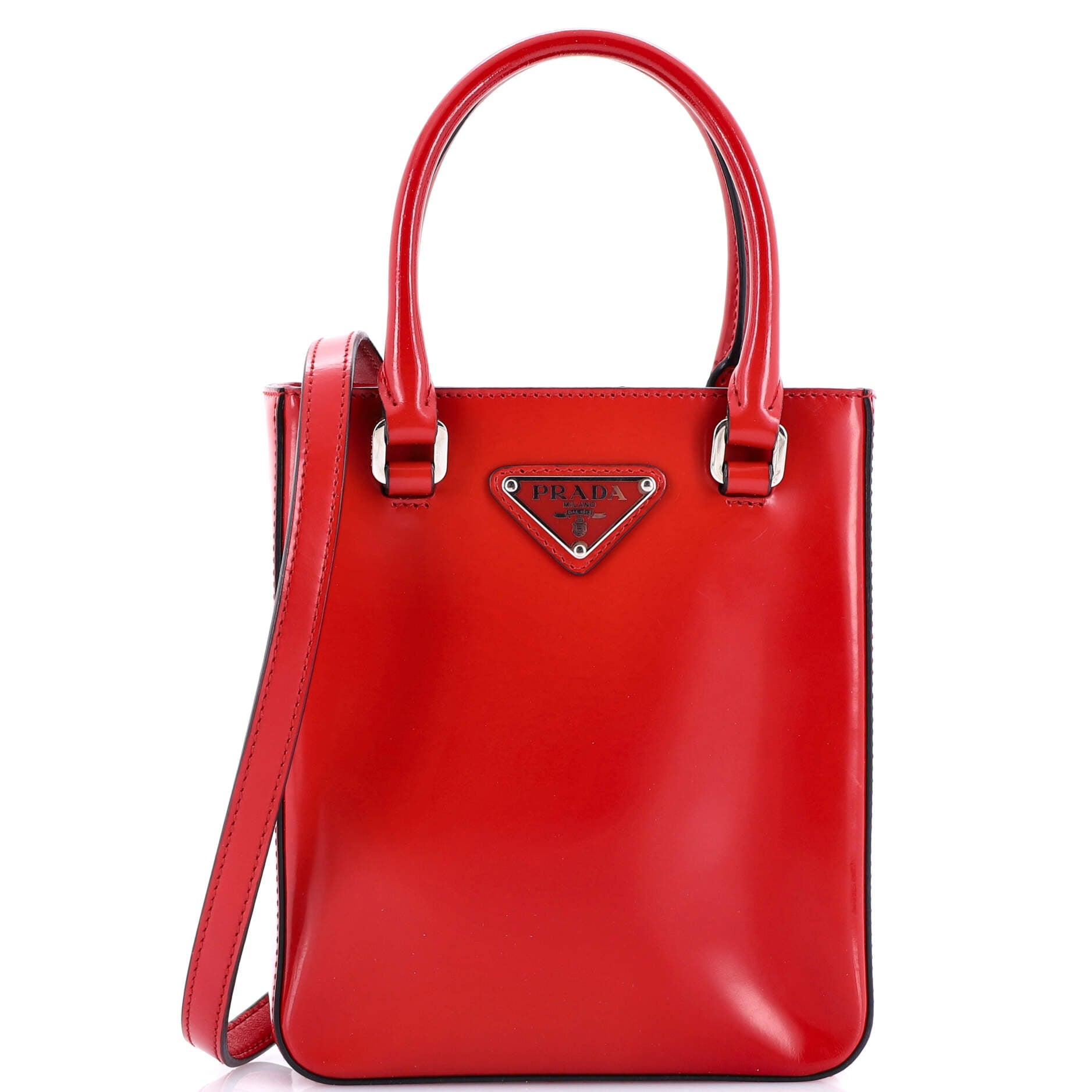 Convertible Tote Brushed Leather Small