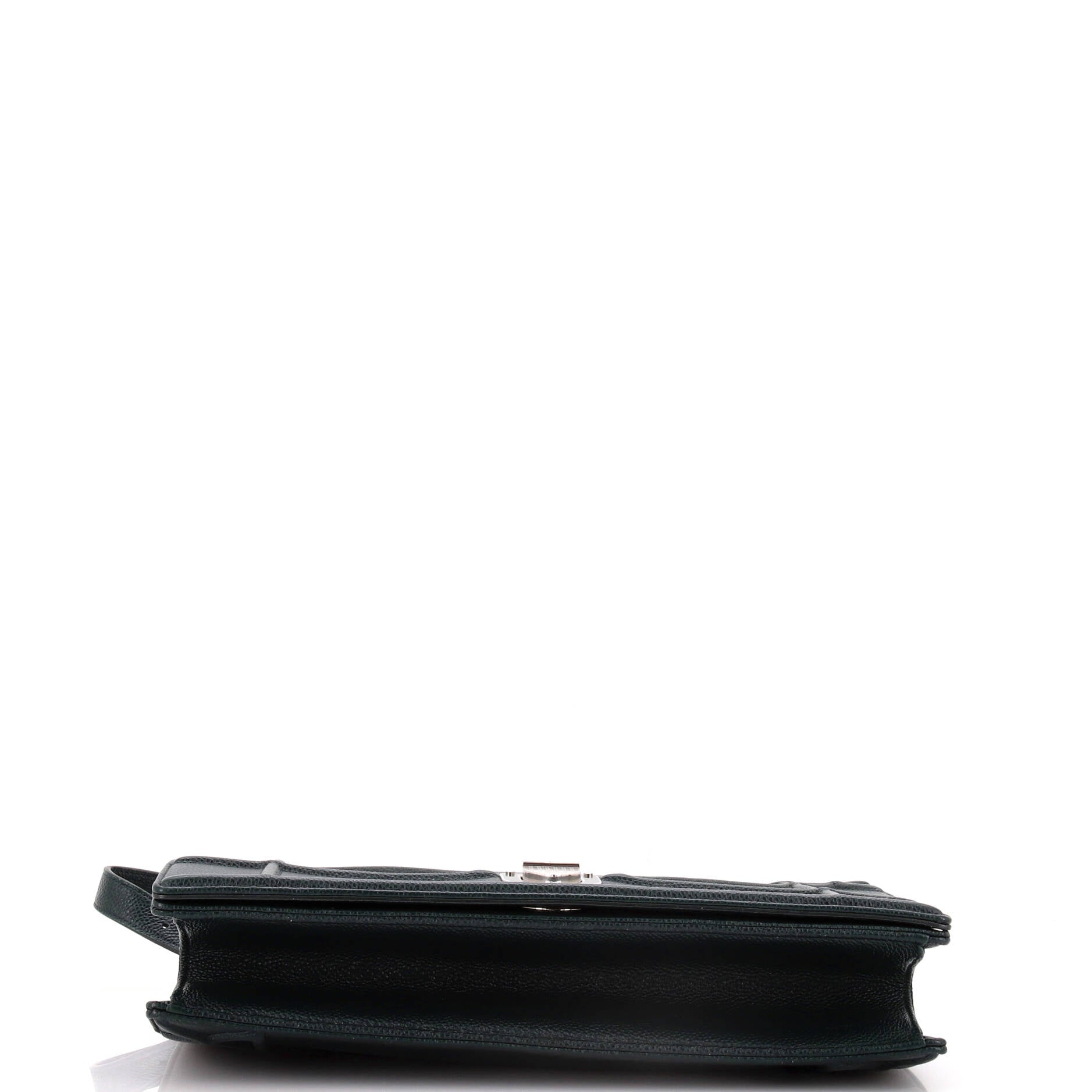 Diorama Flap Bag Grained Calfskin Large