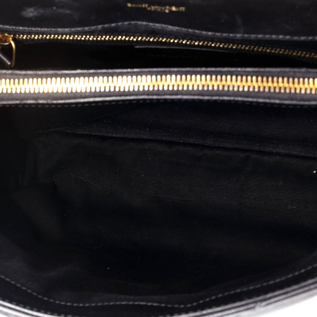 Loulou Shoulder Bag Matelasse Chevron Leather Medium
