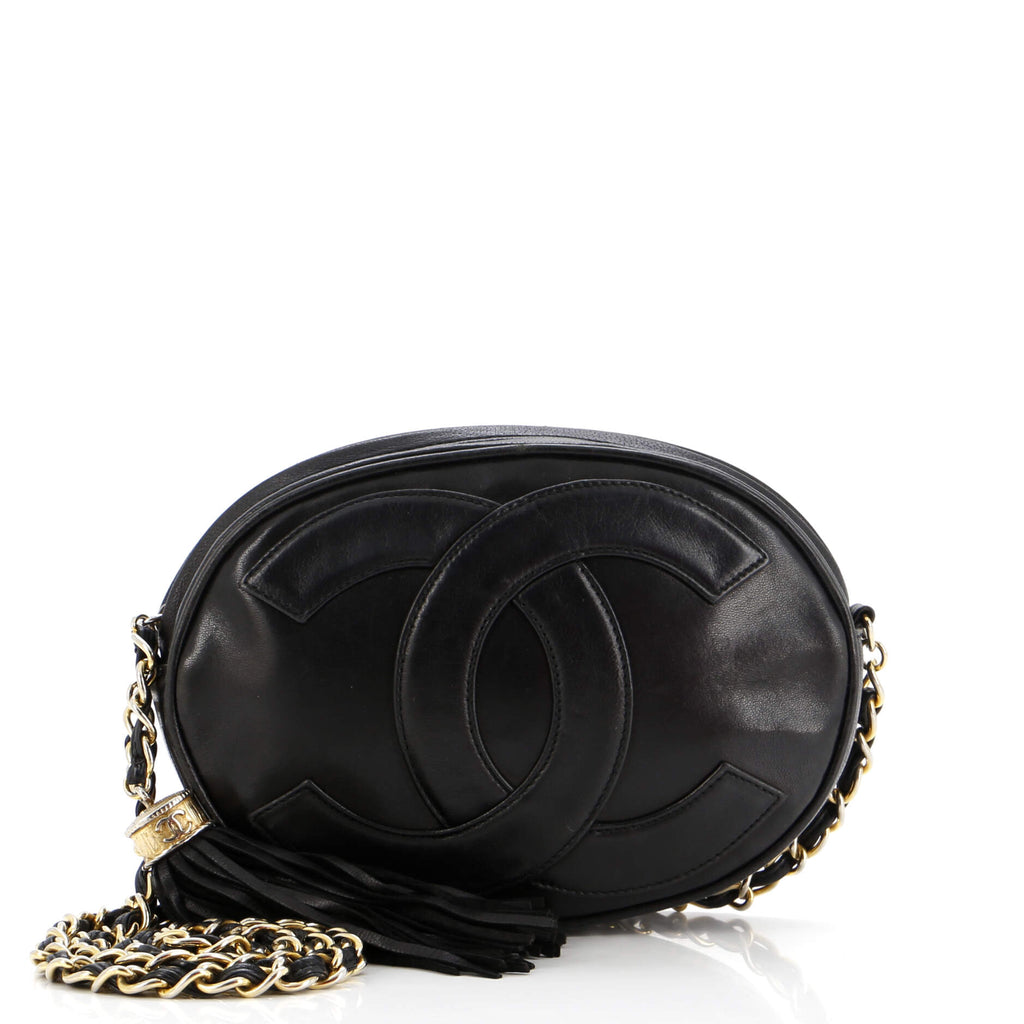 Vintage CC Tassel Camera Bag Lambskin Mini