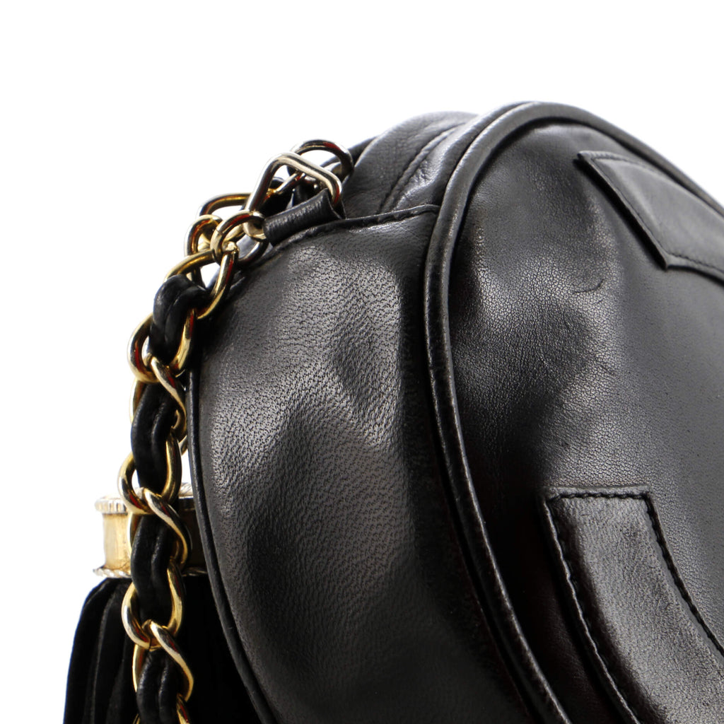 Vintage CC Tassel Camera Bag Lambskin Mini