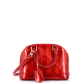 Alma Handbag Limited Edition Monogram Vernis Rayures BB