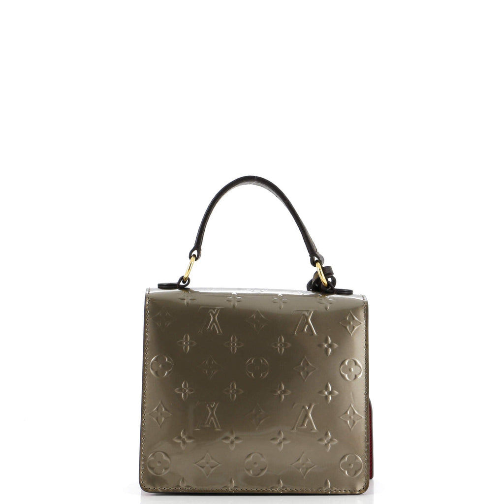 Spring Street NM Handbag Monogram Vernis with Monogram Canvas and Epi Leather