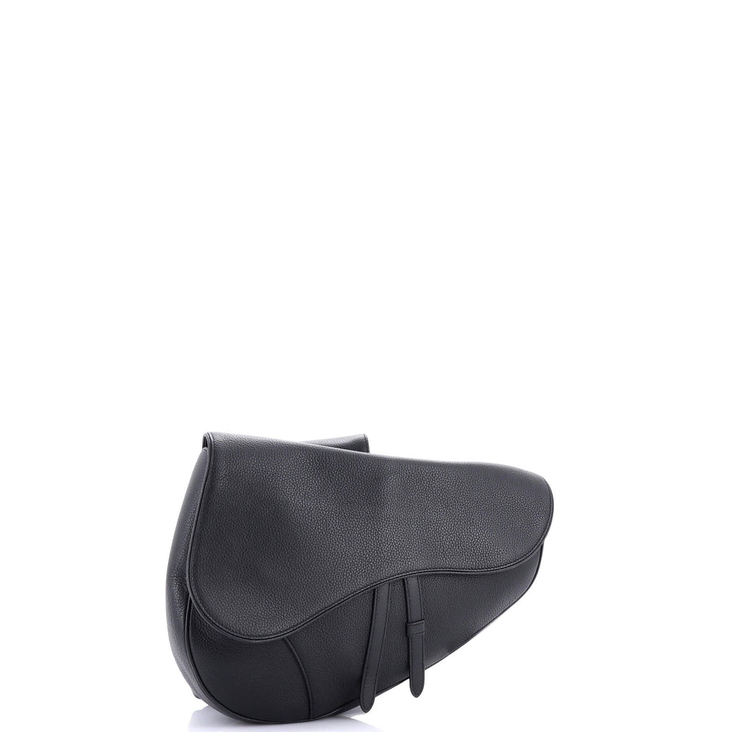 Saddle Crossbody Bag Leather Maxi