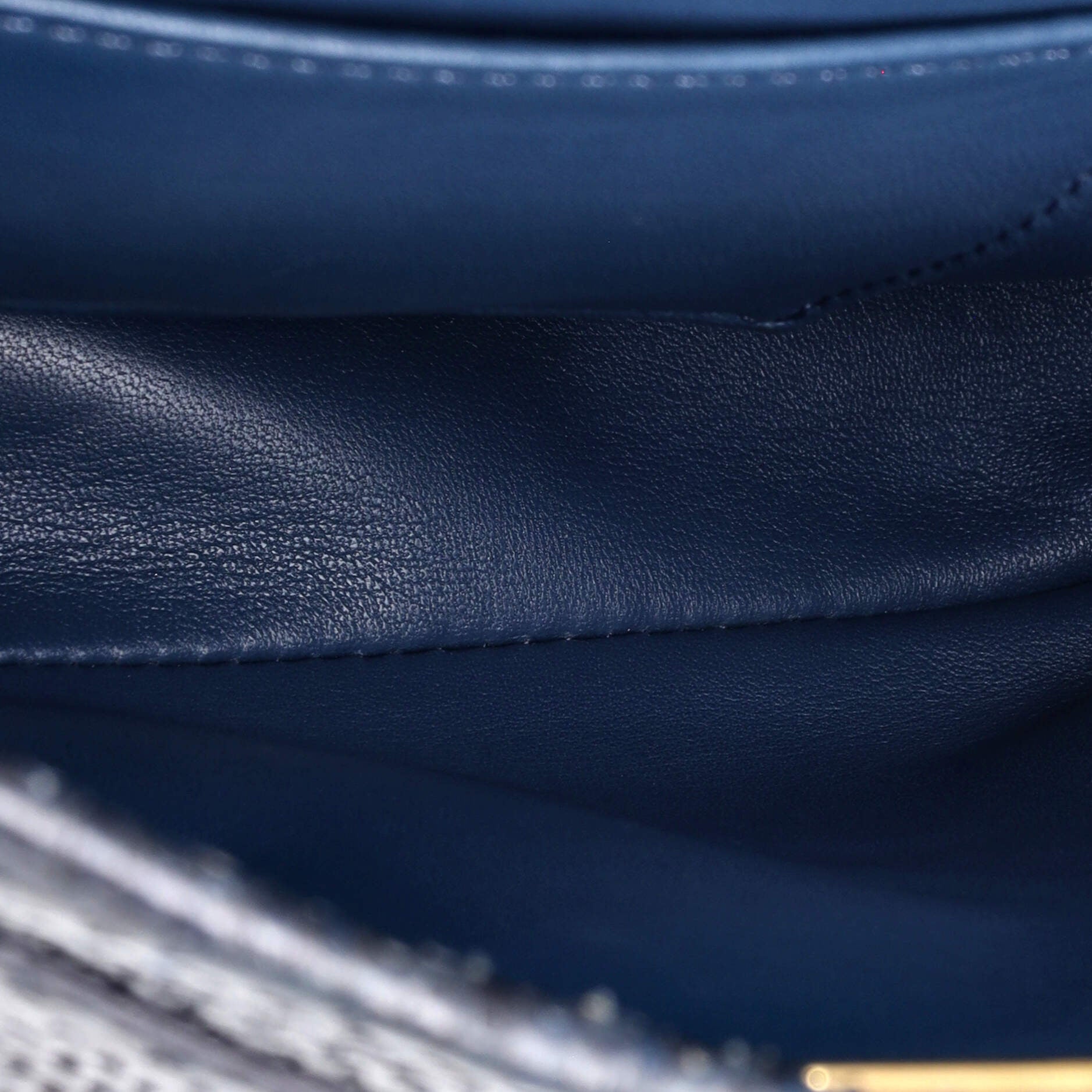 Peekaboo Bag Python Mini
