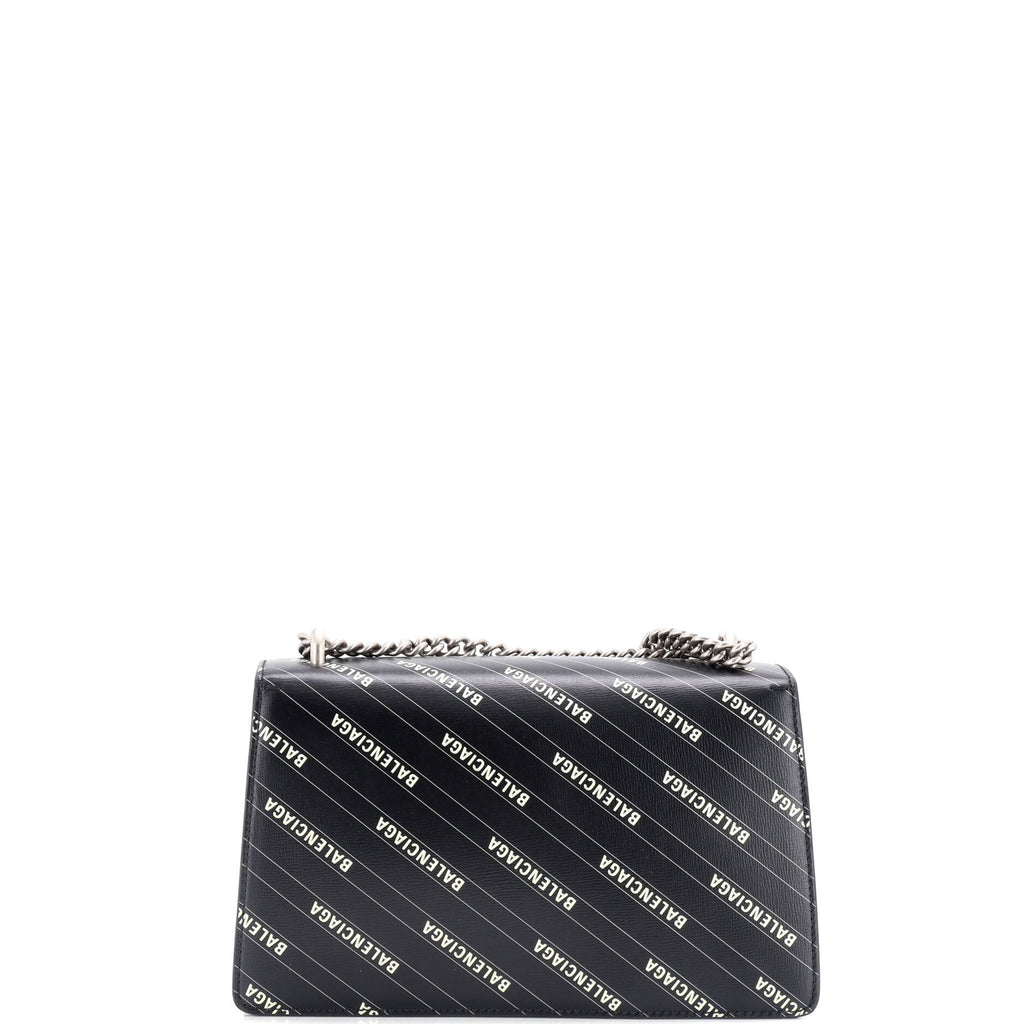 x Balenciaga The Hacker Project Dionysus Bag Logo Printed Leather Small