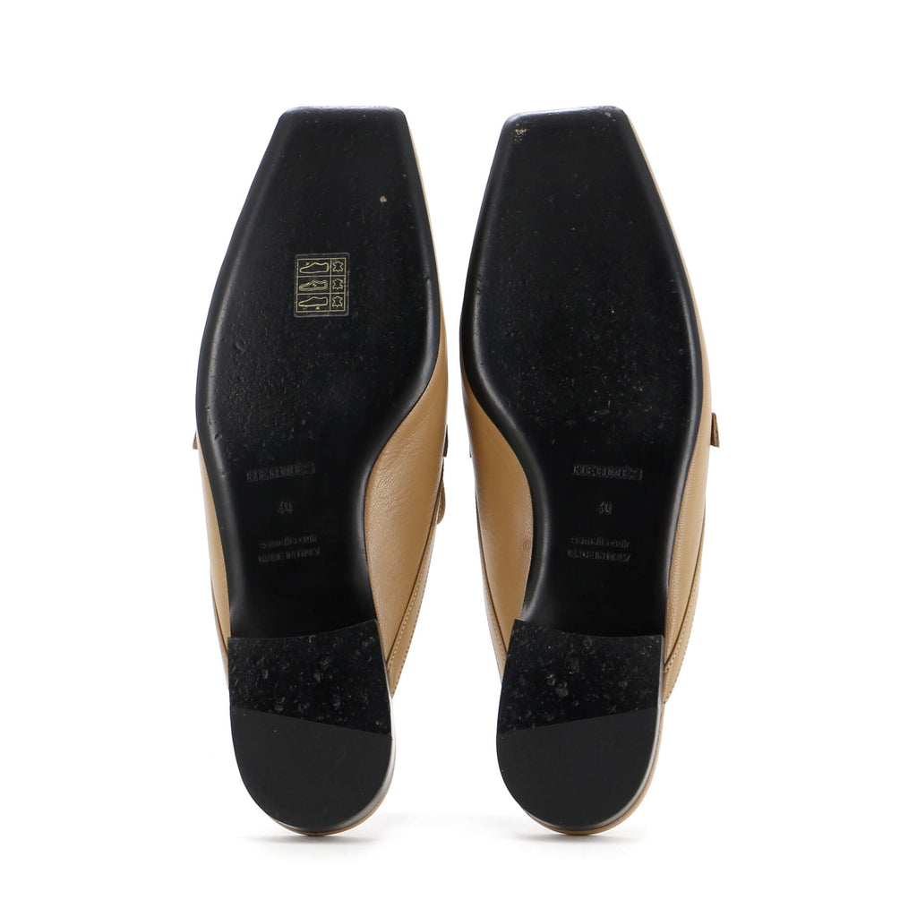 Women's Groupie Mules Leather