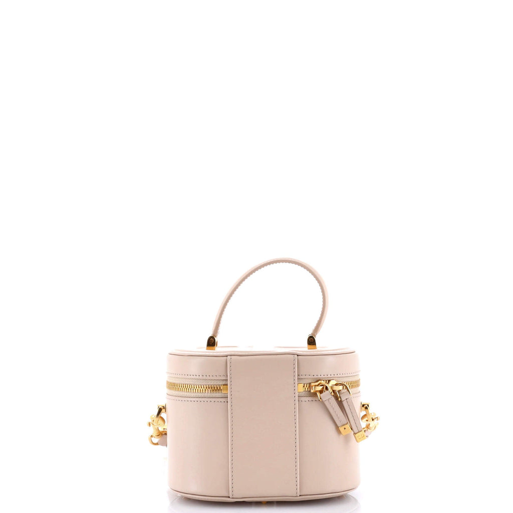 CD Signature Vanity Case Leather Small