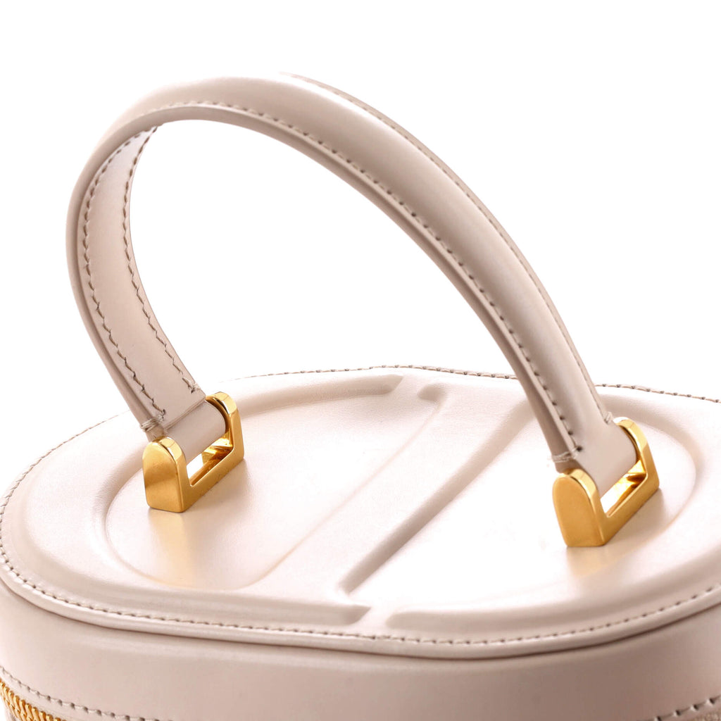 CD Signature Vanity Case Leather Small