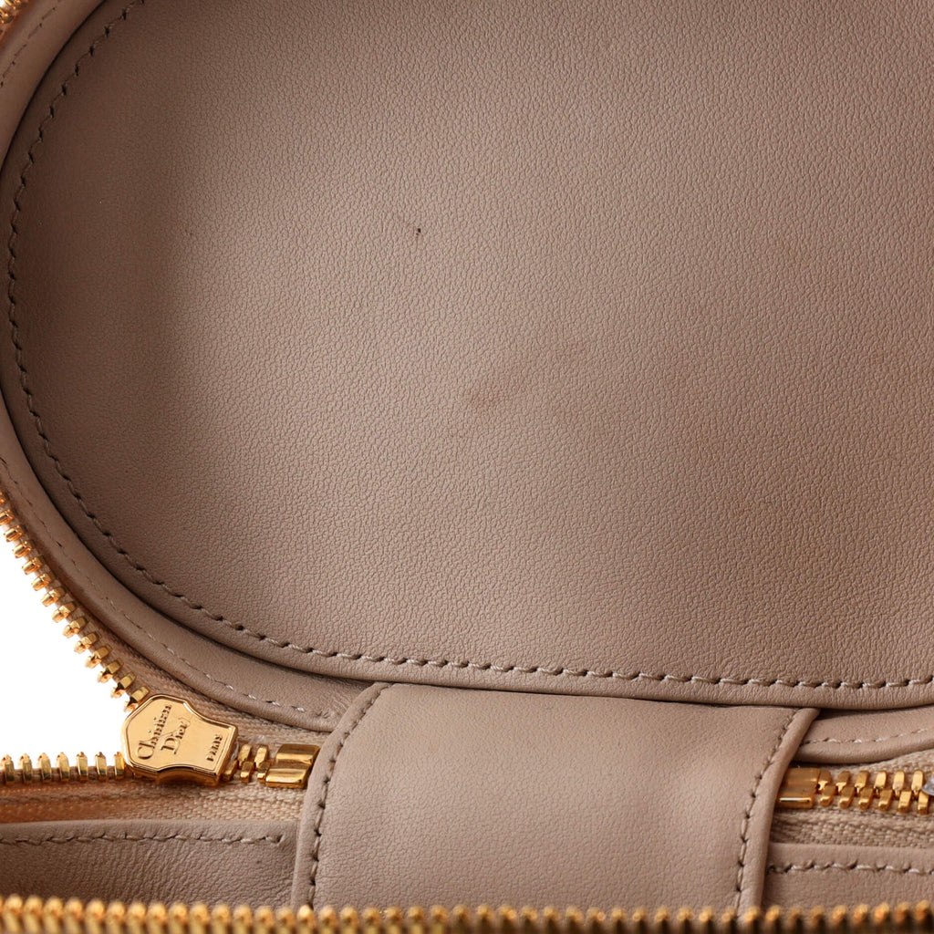CD Signature Vanity Case Leather Small