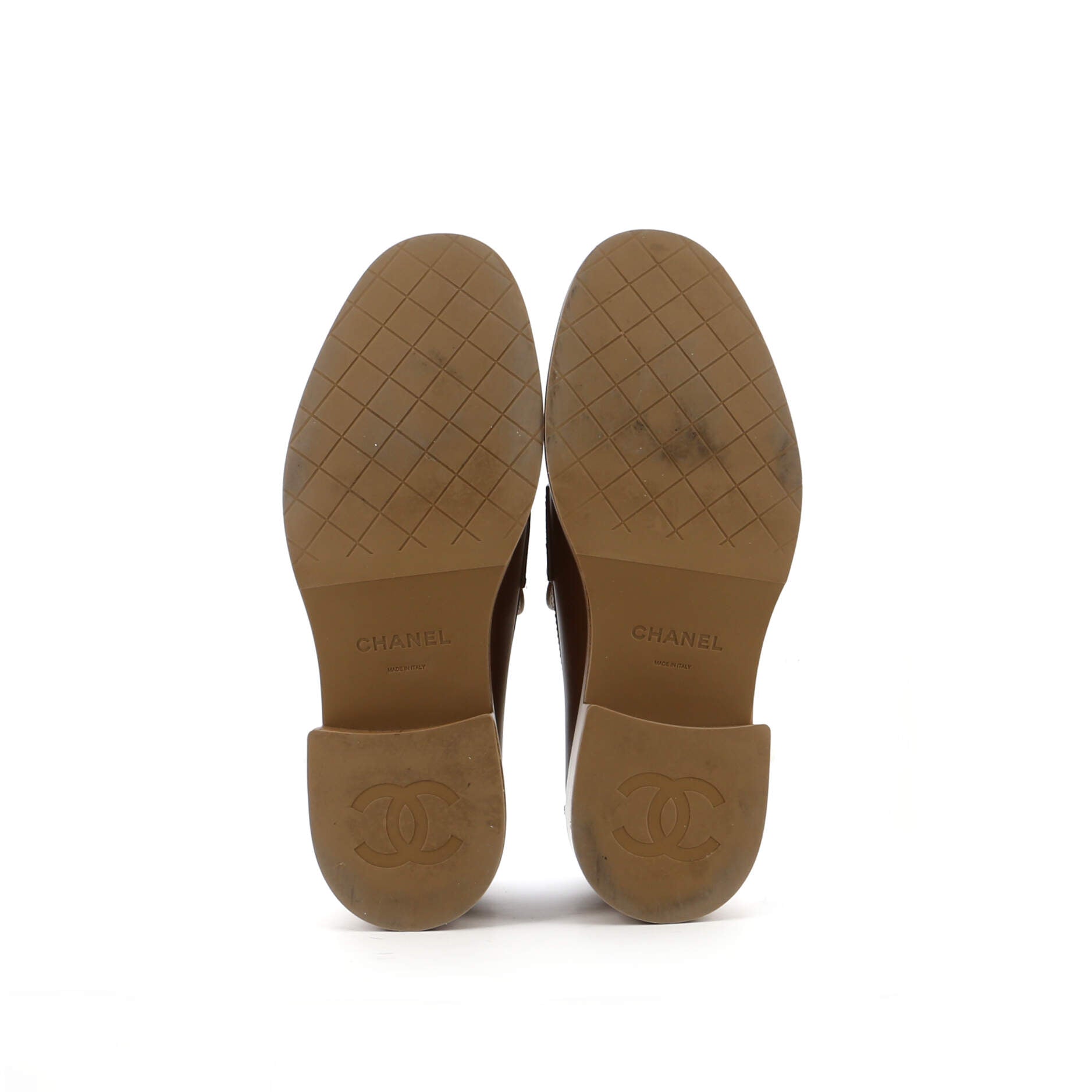 Women's CC Platform Loafers Leather