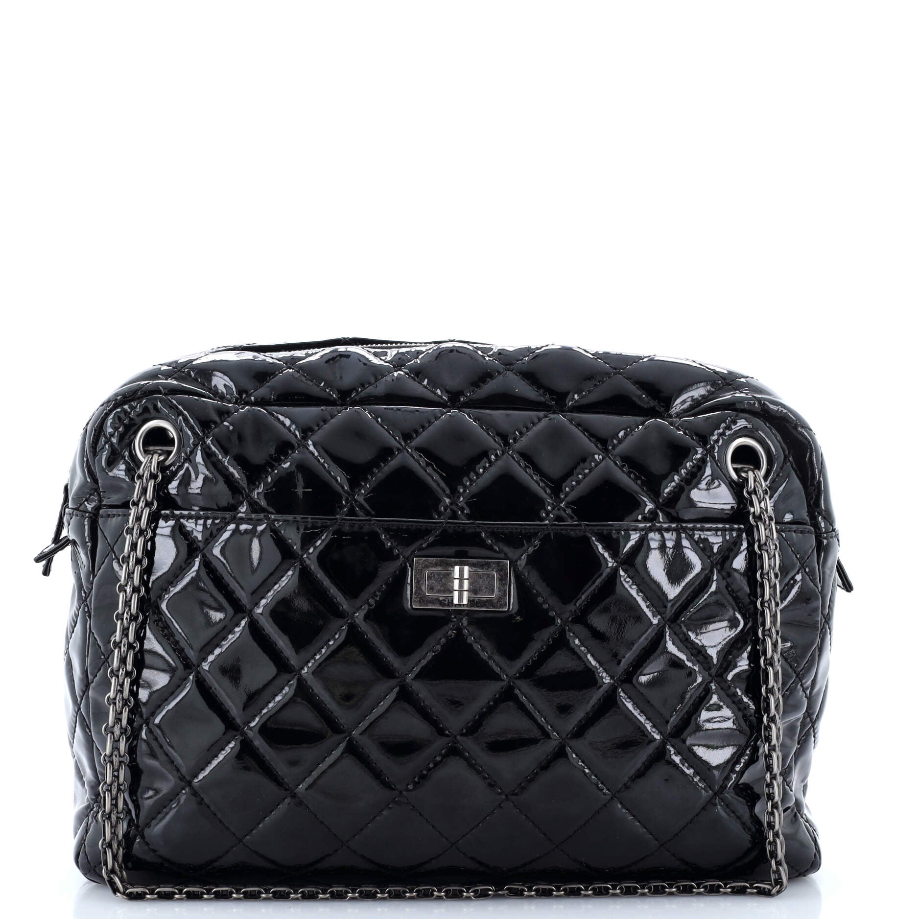 Reissue Camera Bag Quilted Patent Large