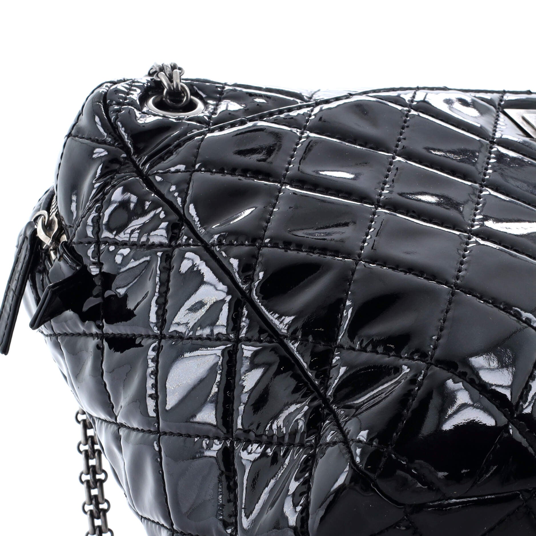 Reissue Camera Bag Quilted Patent Large
