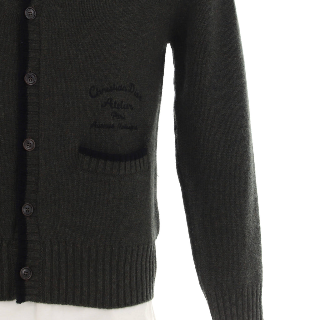Men's Atelier V-Neck Cardigan Wool