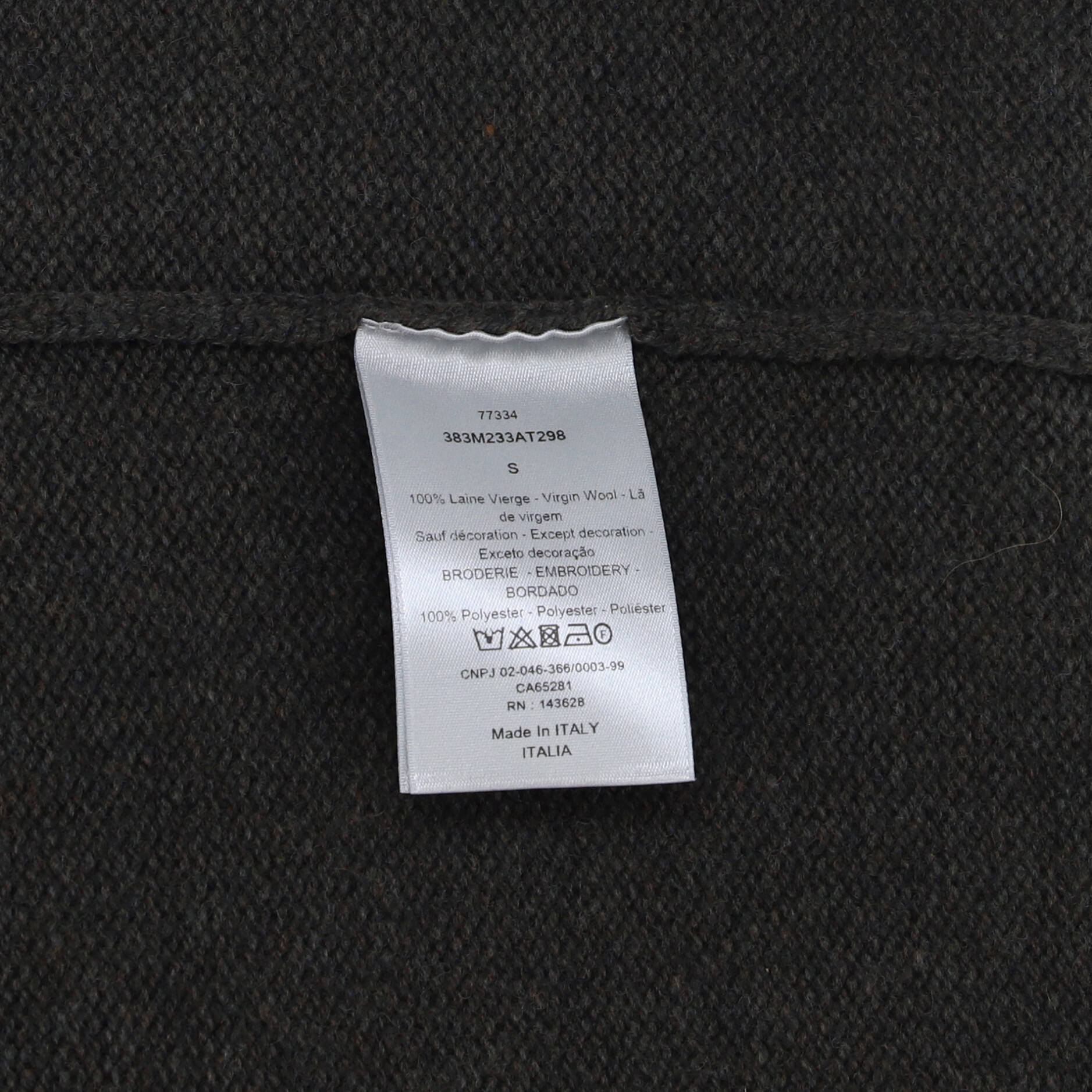 Men's Atelier V-Neck Cardigan Wool