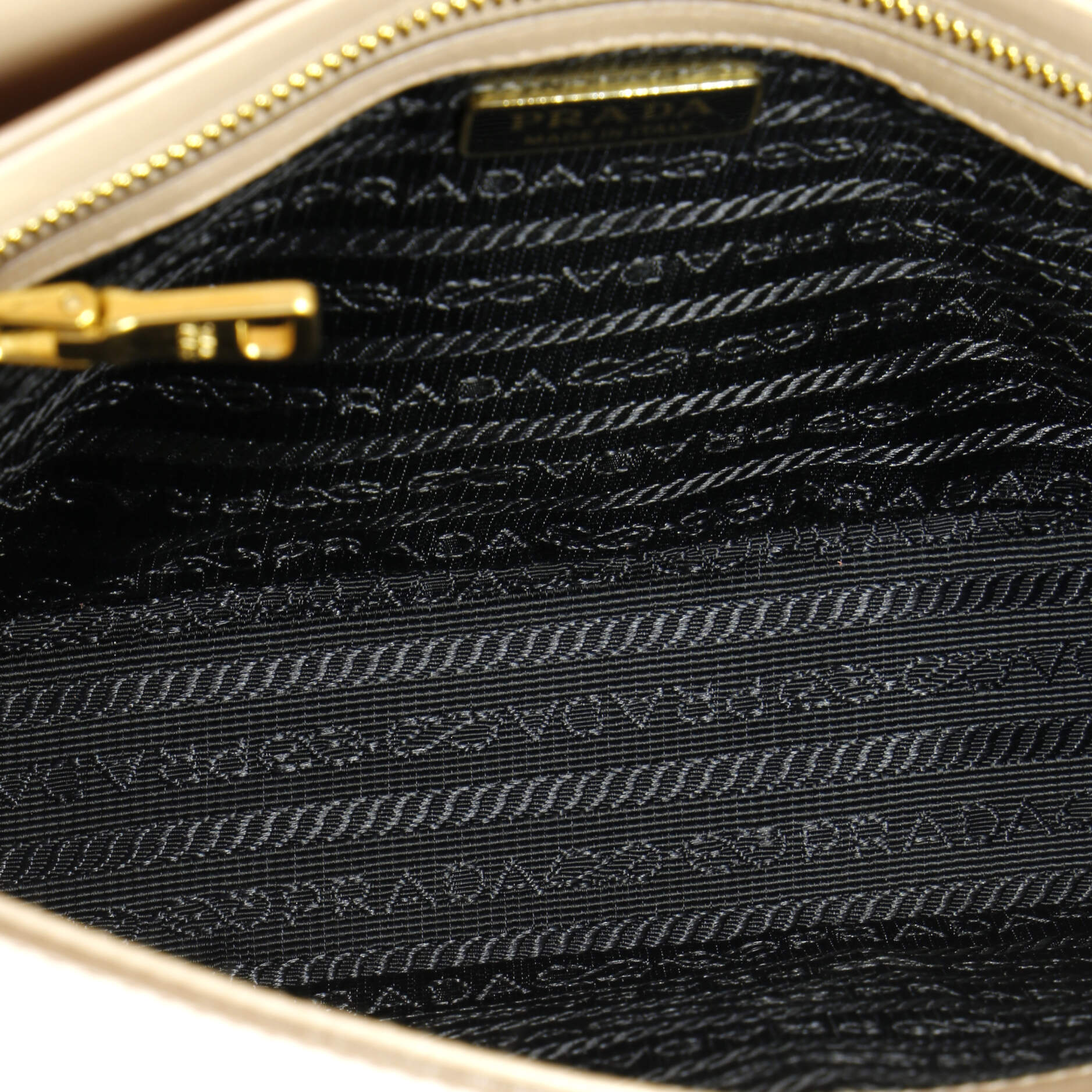 Embleme Flap Bag Saffiano Leather Small