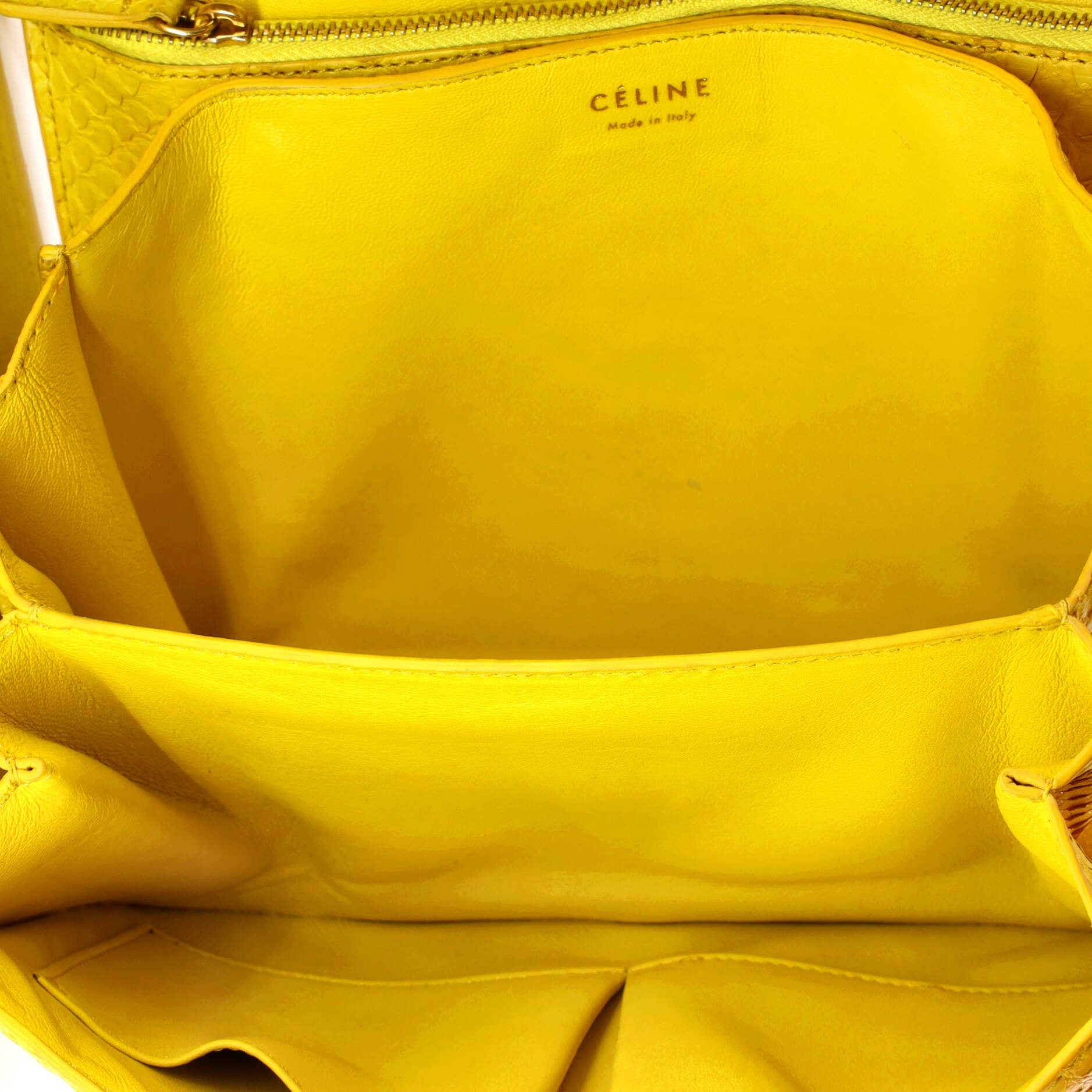 Classic Box Bag Python Medium