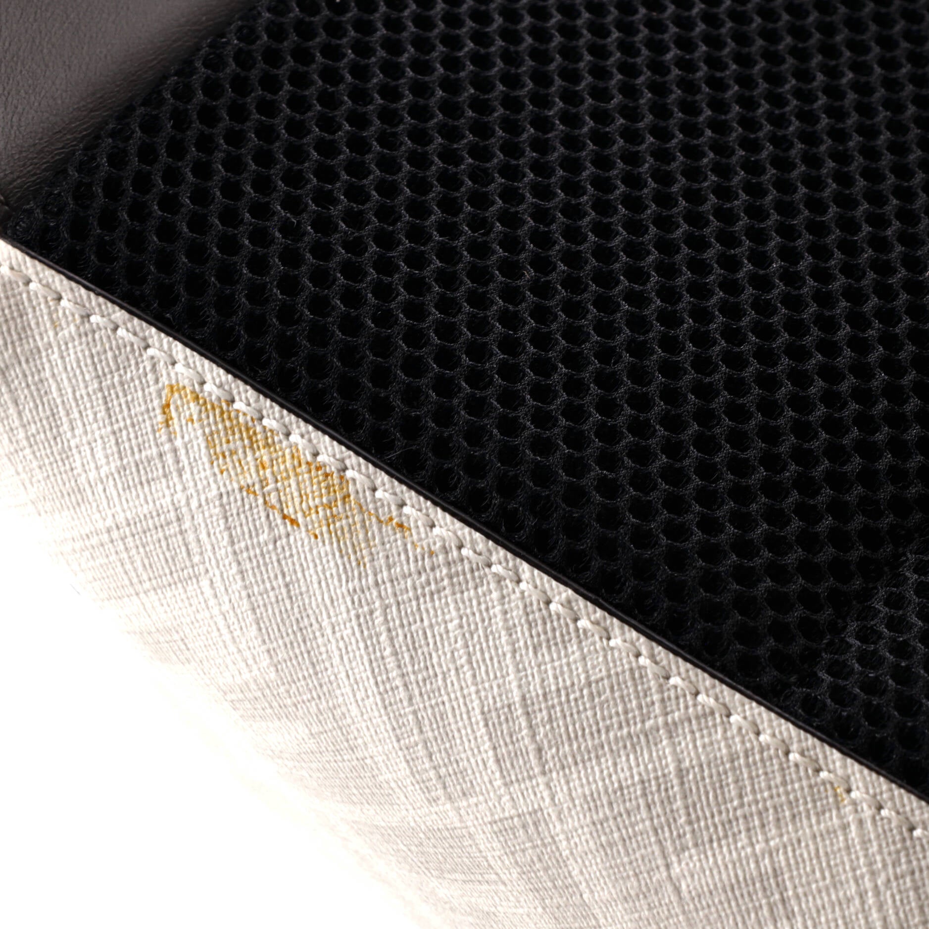 Zip Belt Bag Zucca Coated Canvas and Leather