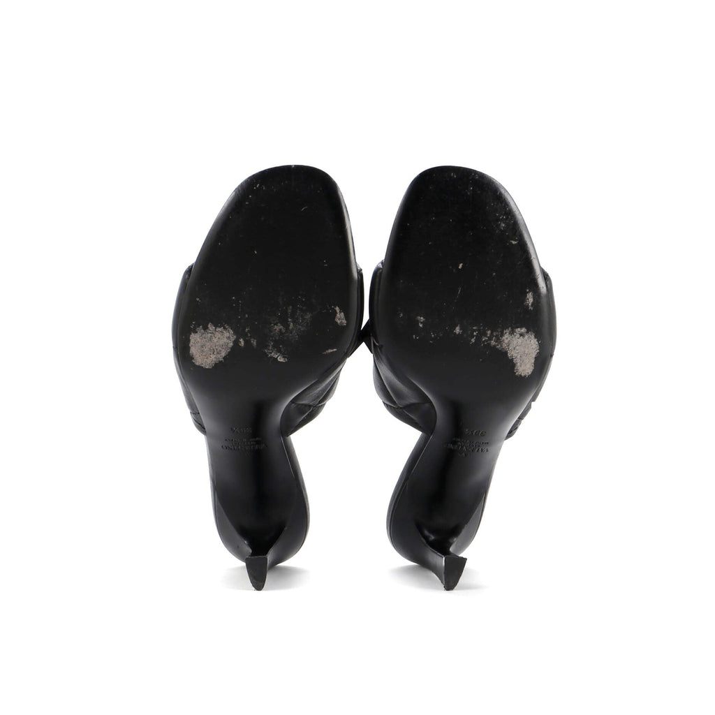 Women's Roman Stud Mules Leather