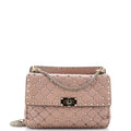 Rockstud Spike Flap Bag Quilted Leather Medium