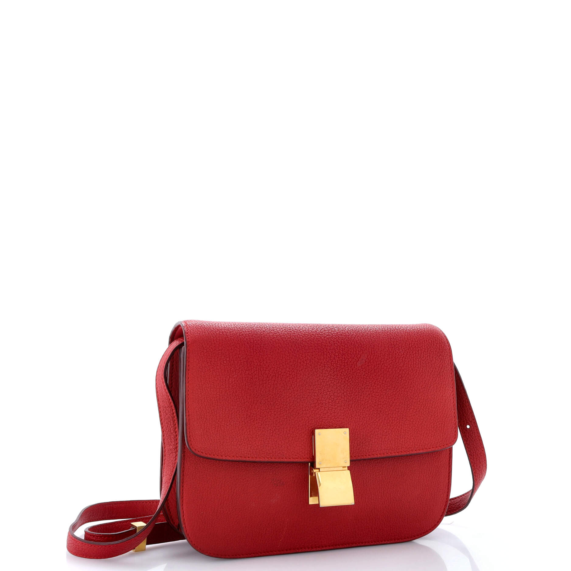 Classic Box Bag Grainy Leather Medium