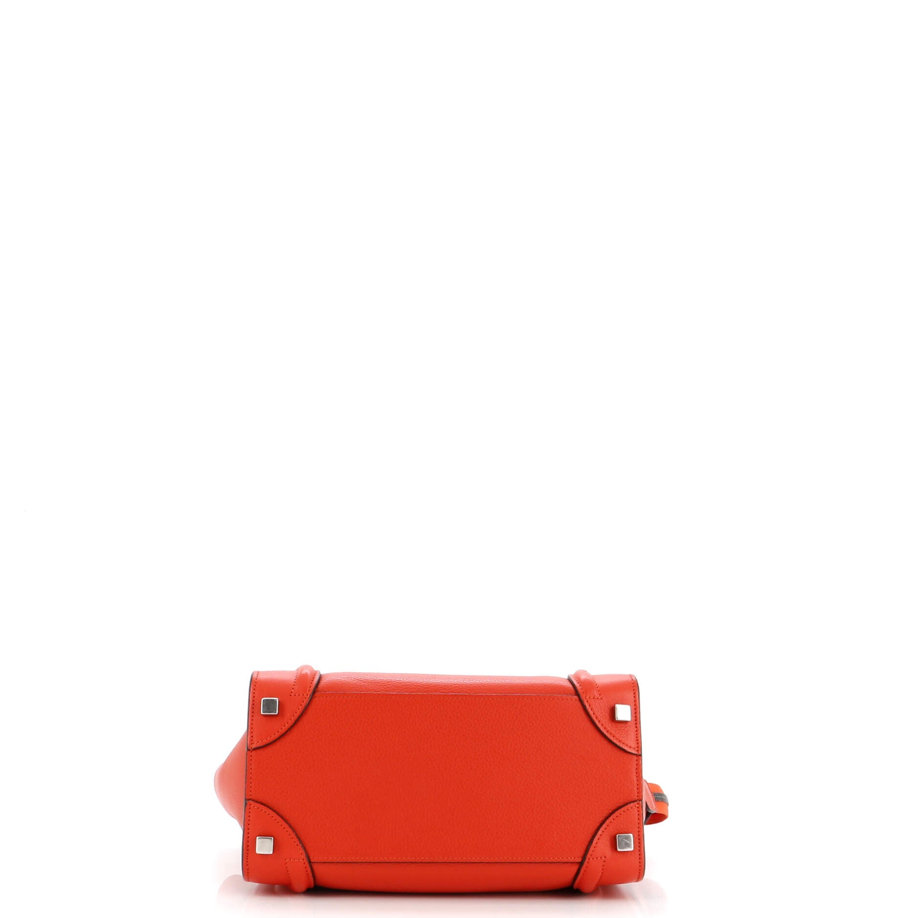 Luggage Bag Grainy Leather Micro