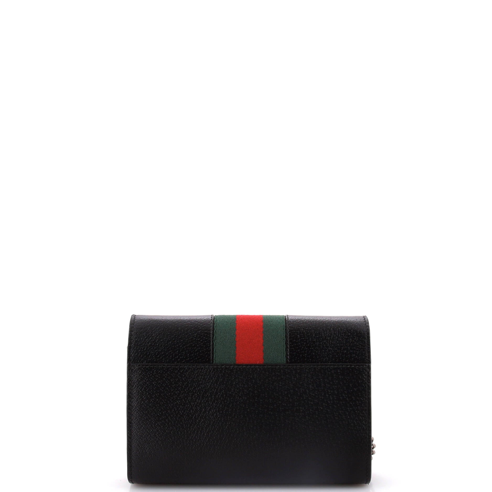 Dionysus Web Chain Wallet Leather Small