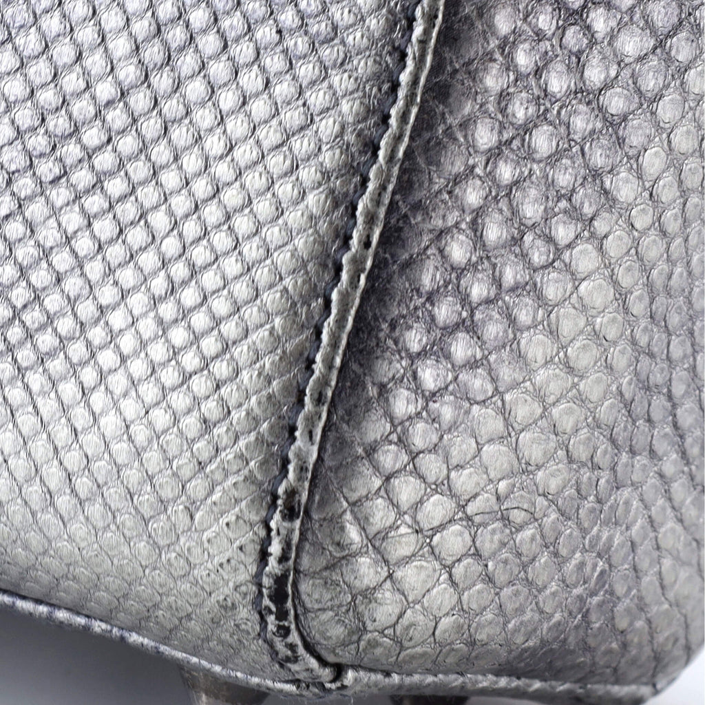 Lady Dior Bag Vieil Argent Karung Mini