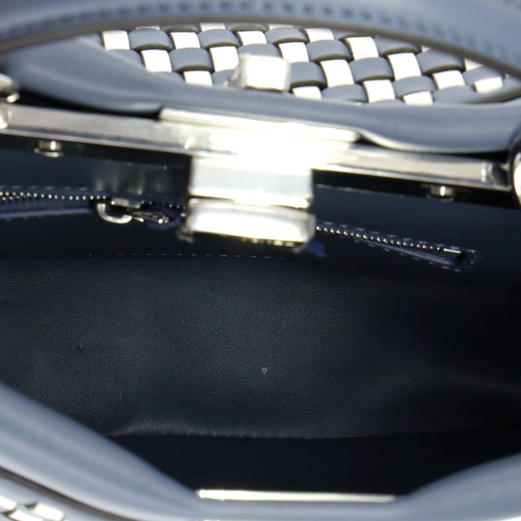 Peekaboo Bag Braided Leather Mini
