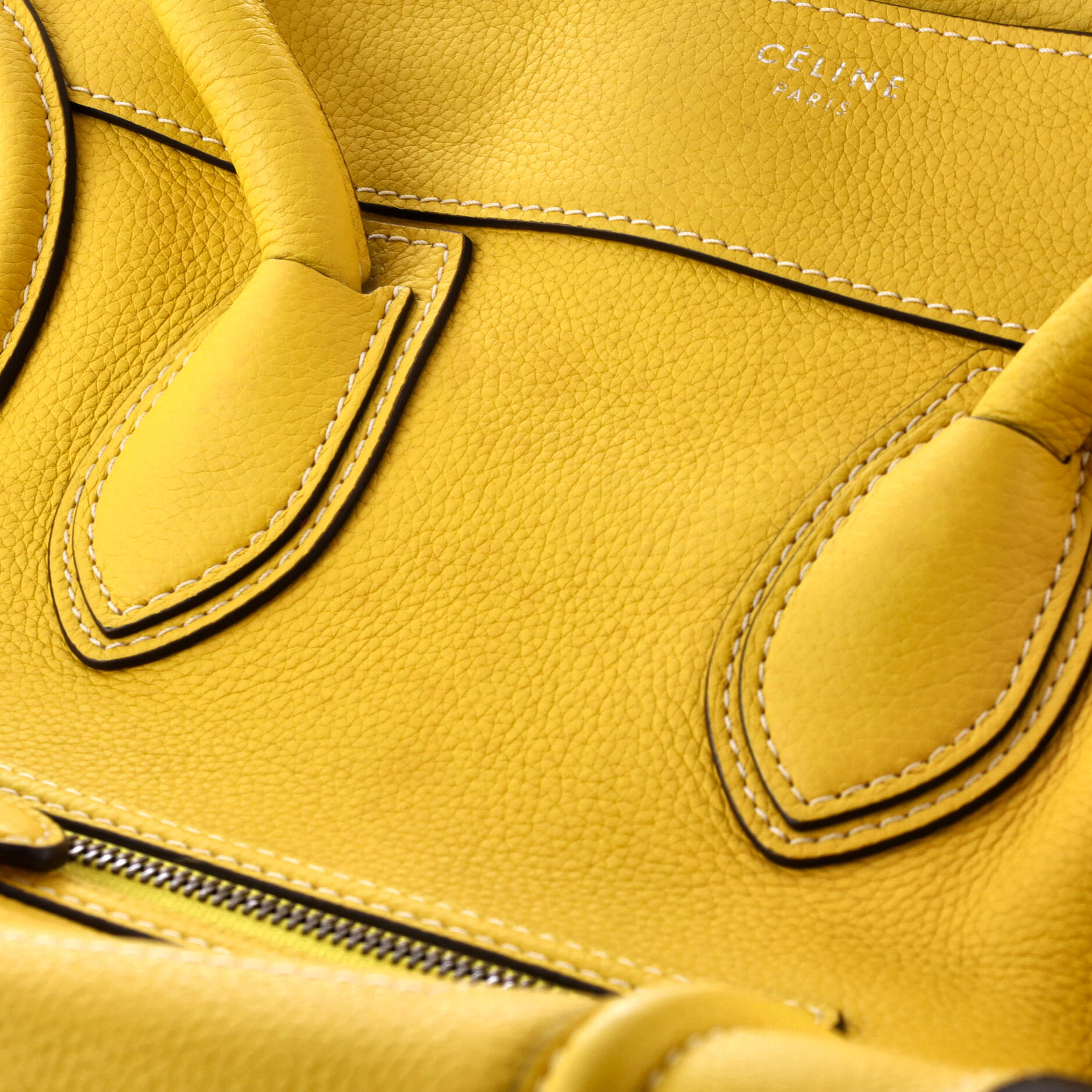 Luggage Bag Grainy Leather Mini