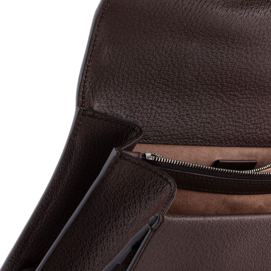 Dionysus Top Handle Chain Bag GG Coated Canvas Small