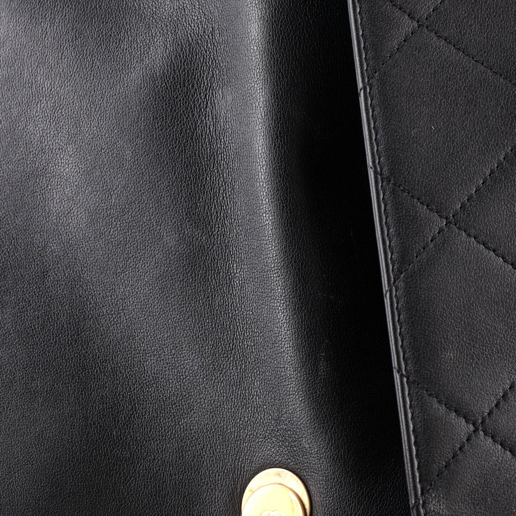 Easy Mood Flap Bag Quilted Calfskin Medium