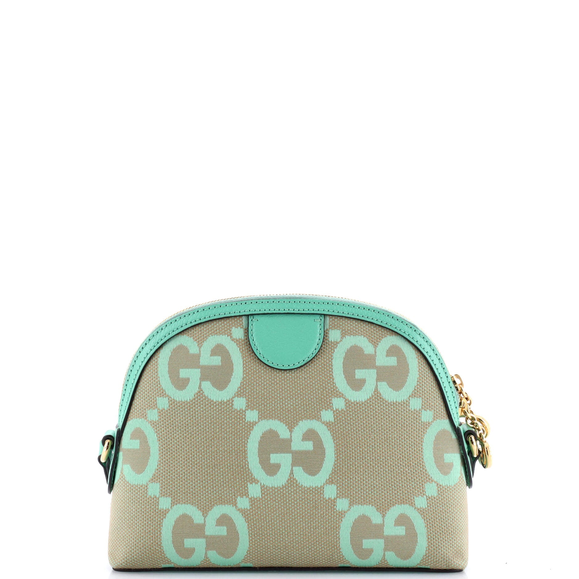 Ophidia Dome Shoulder Bag Jumbo GG Canvas Small