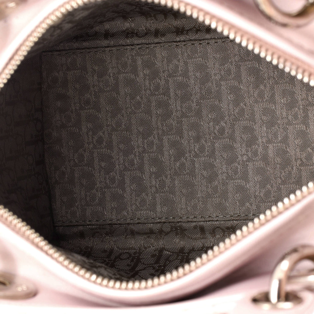 Lady Dior Bag Cannage Quilt Lambskin Medium