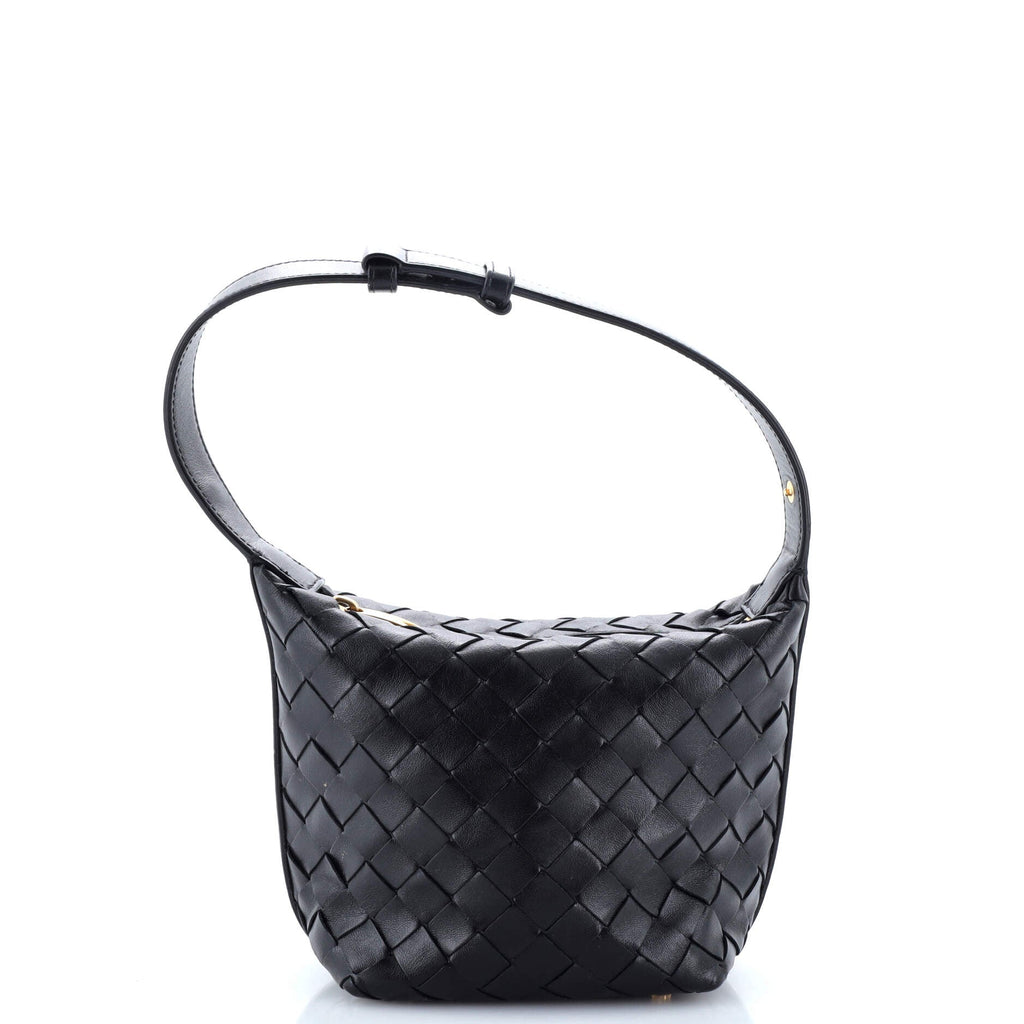 Wallace Shoulder Bag Intrecciato Nappa Candy