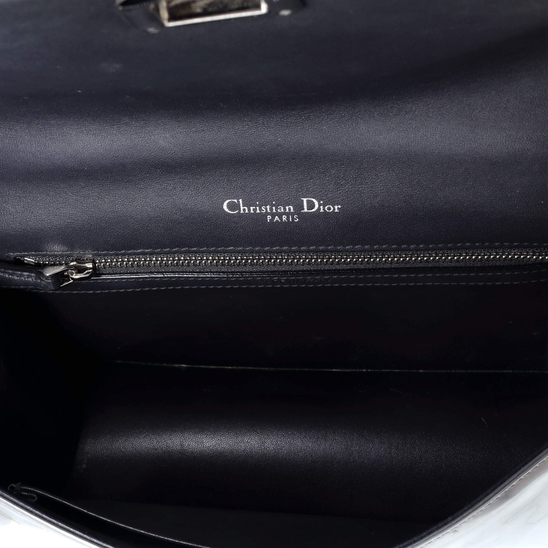 Diorama Flap Bag Cannage Embossed Calfskin Medium