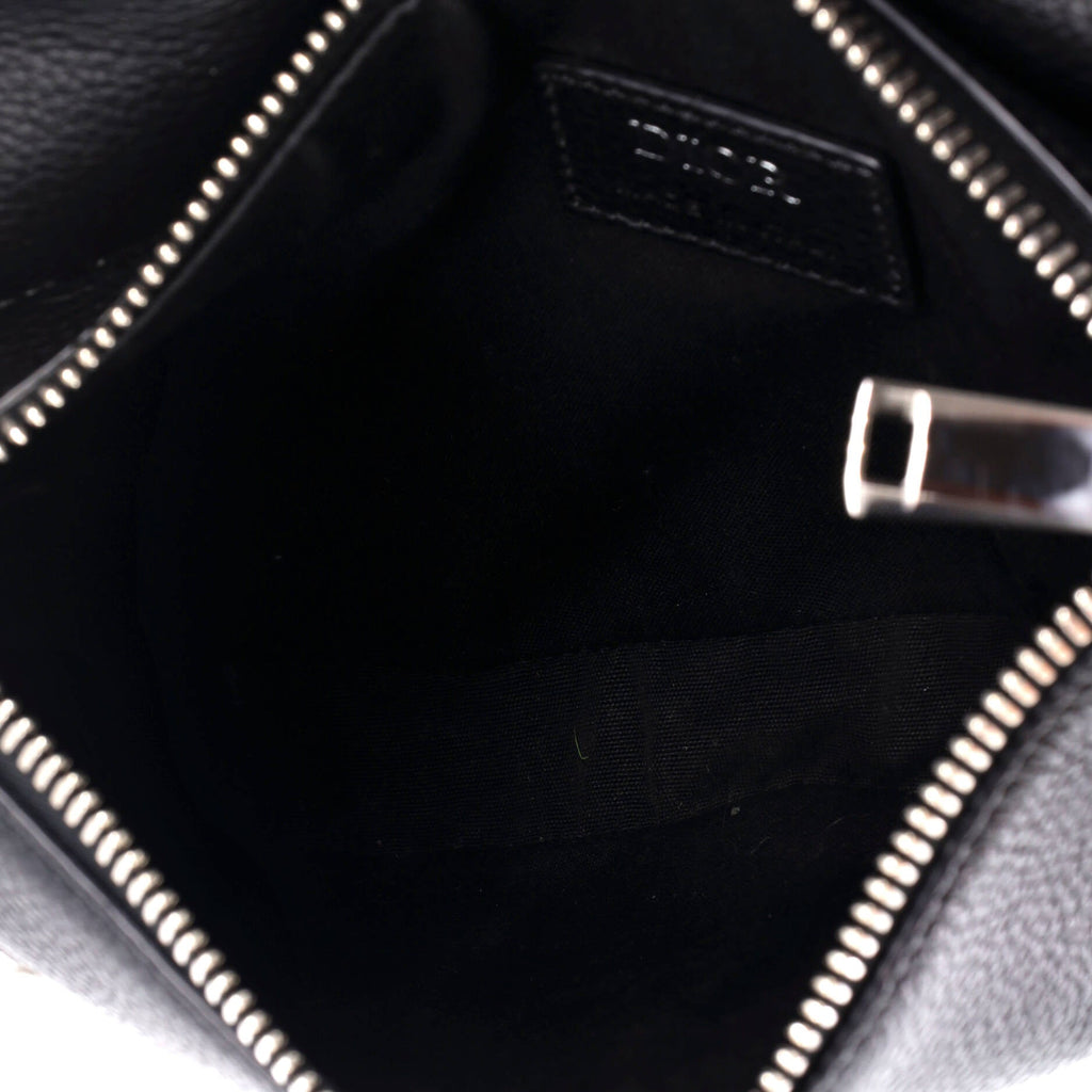Saddle Crossbody Bag Leather Mini