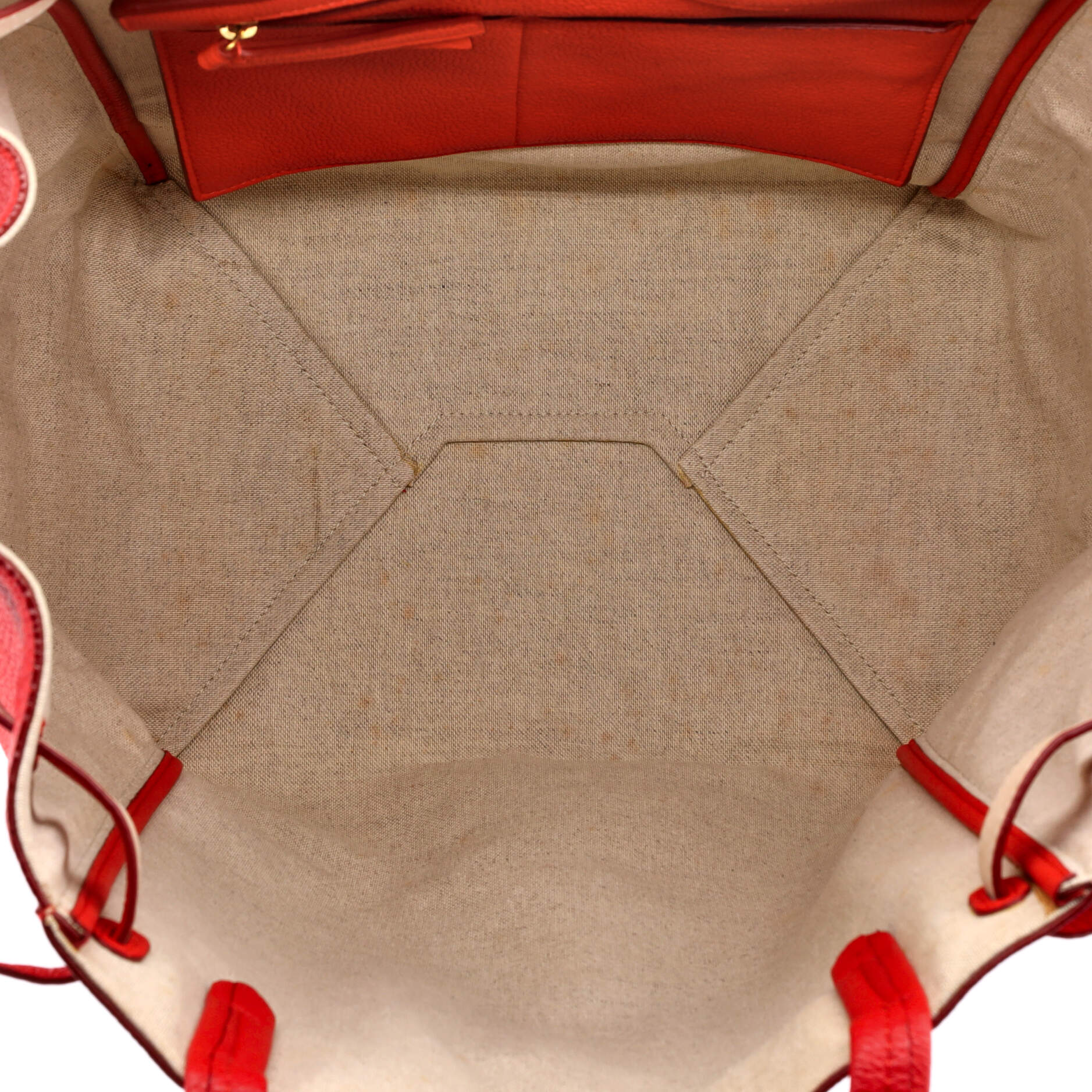 Phantom Tie Cabas Tote Leather Medium