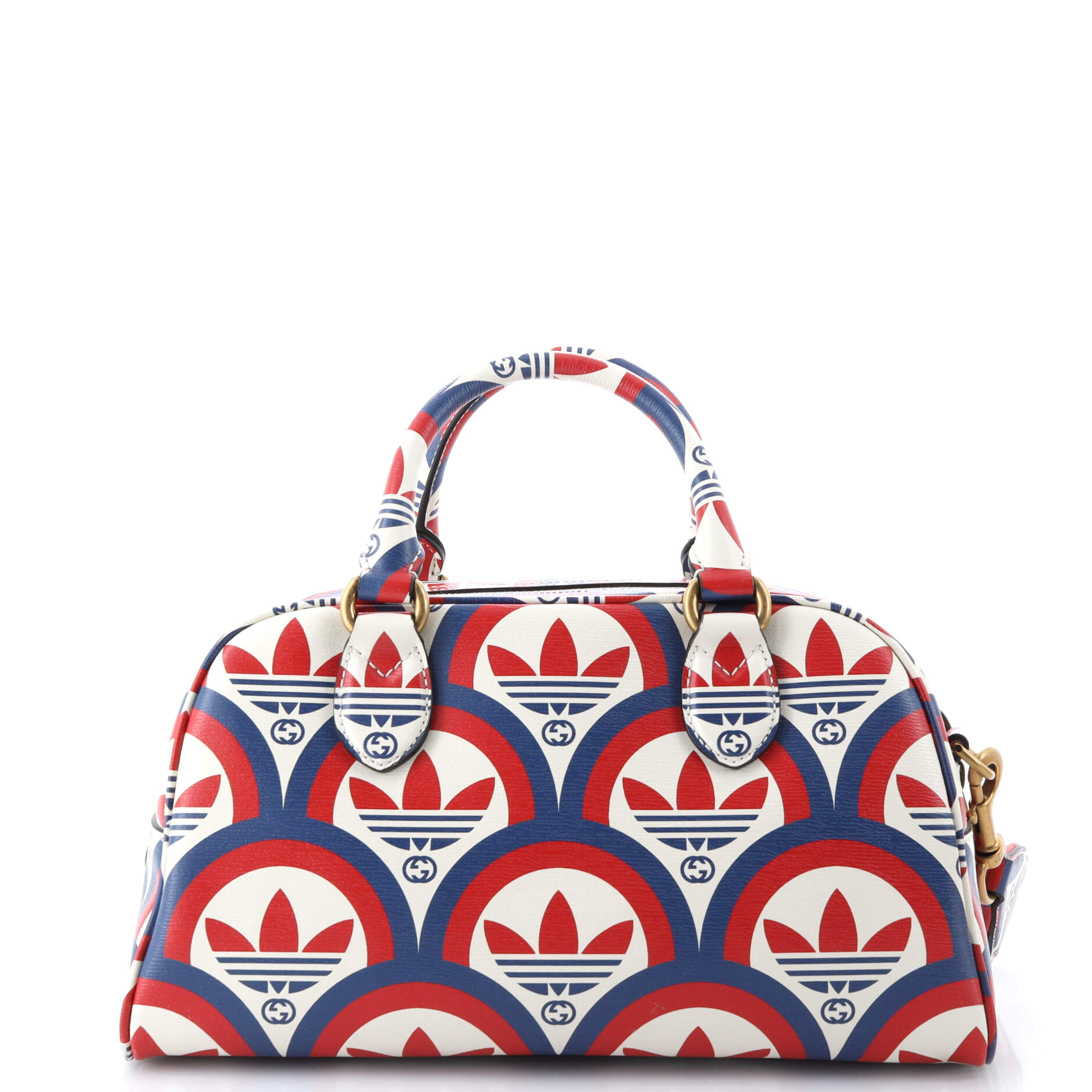 x adidas Duffle Bag Printed Leather Mini