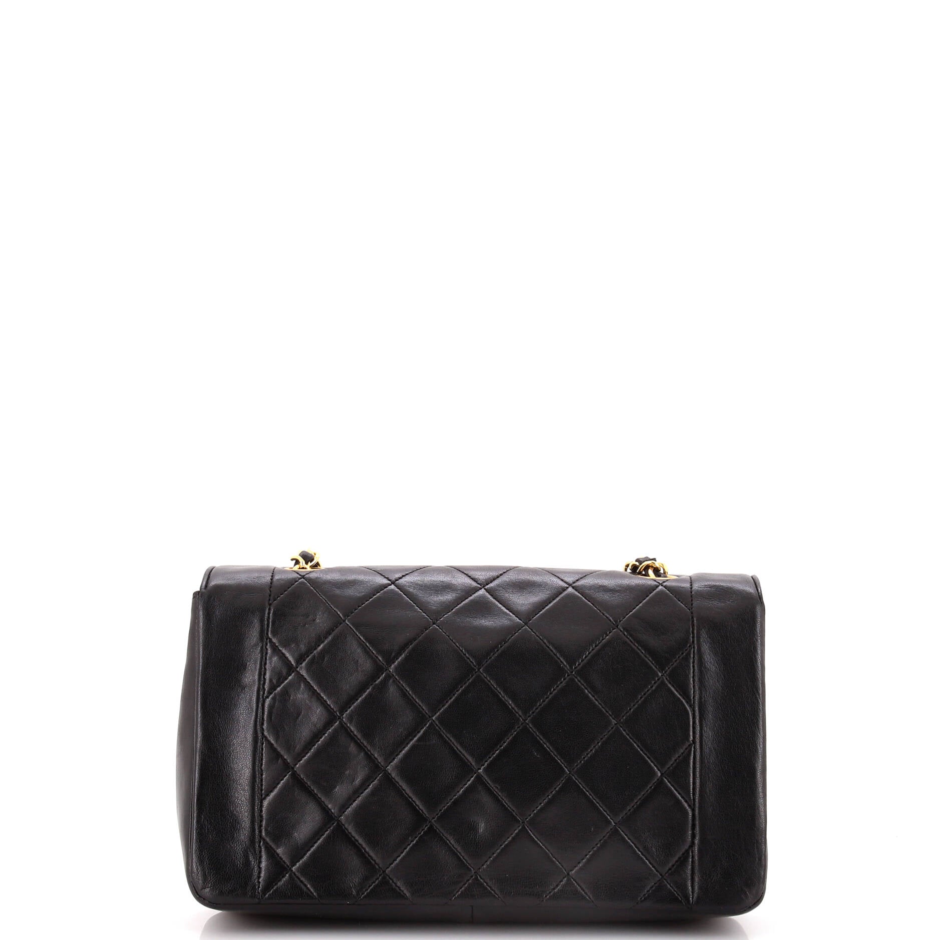 Vintage CC Chain Flap Bag Quilted Lambskin Medium