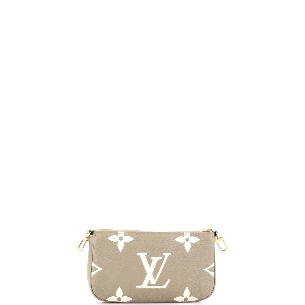 Multi Pochette Accessoires Pouch Bicolor Monogram Empreinte Giant Large