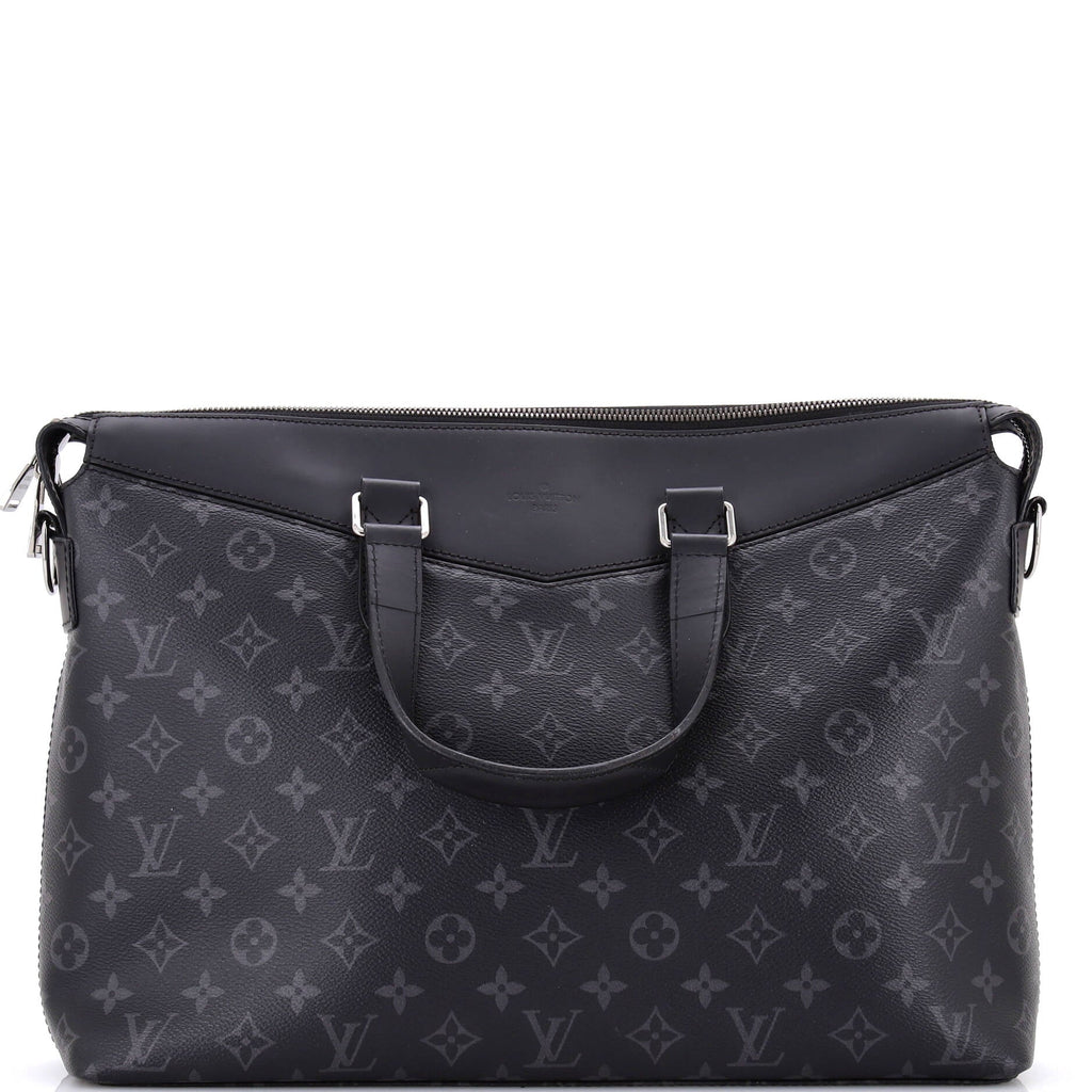 Explorer Briefcase Monogram Eclipse Canvas
