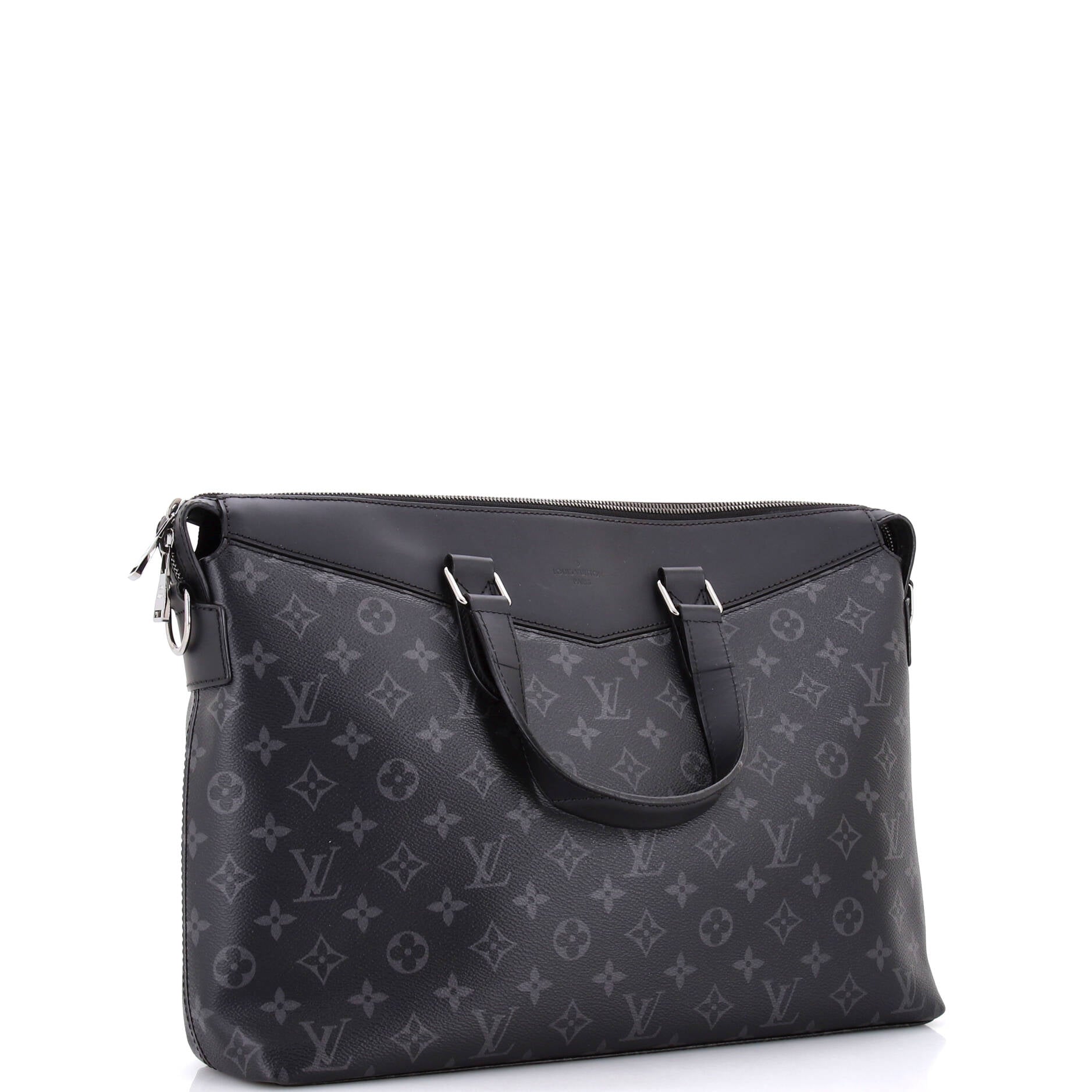 Explorer Briefcase Monogram Eclipse Canvas