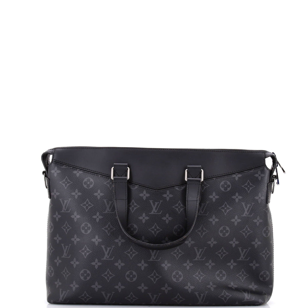 Explorer Briefcase Monogram Eclipse Canvas