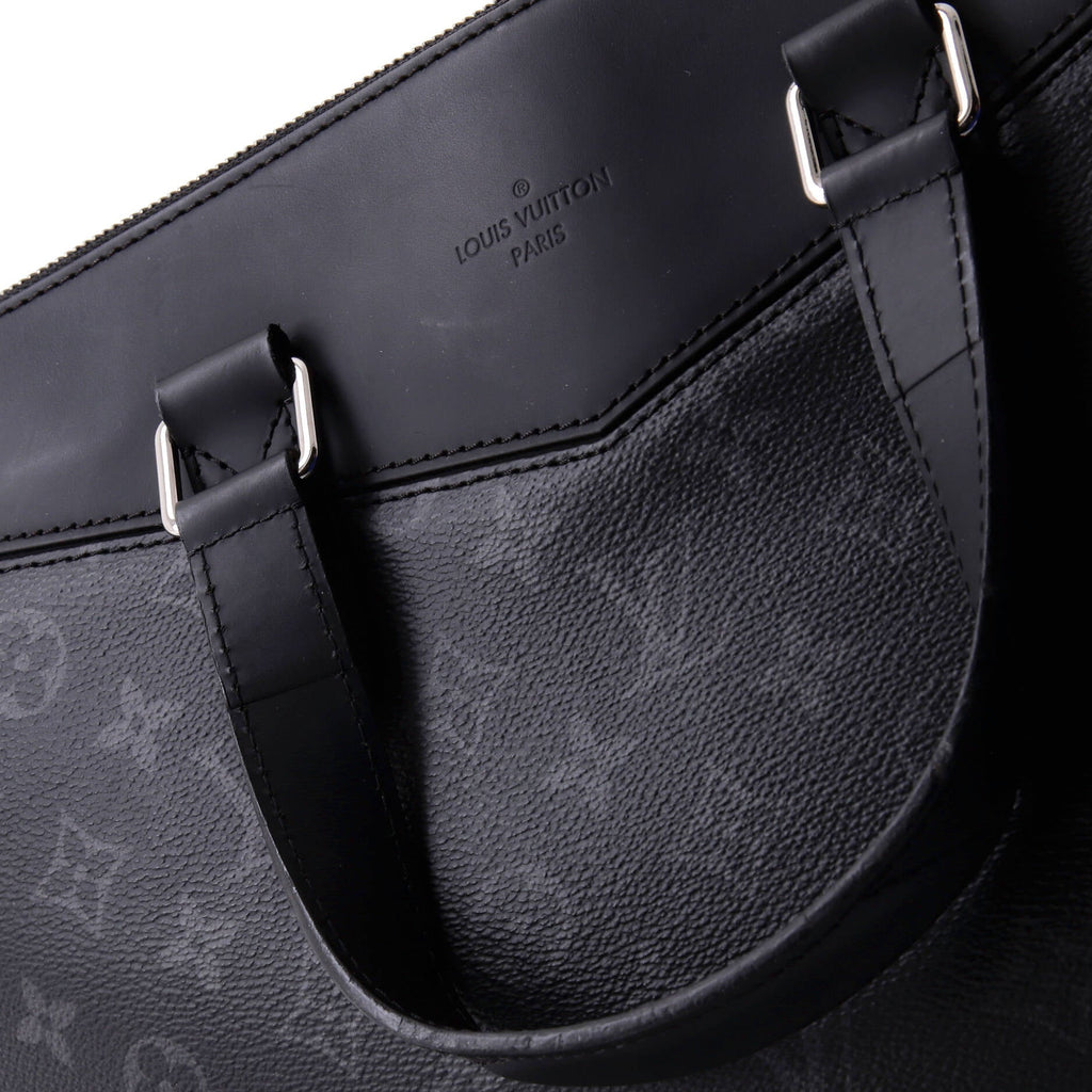 Explorer Briefcase Monogram Eclipse Canvas
