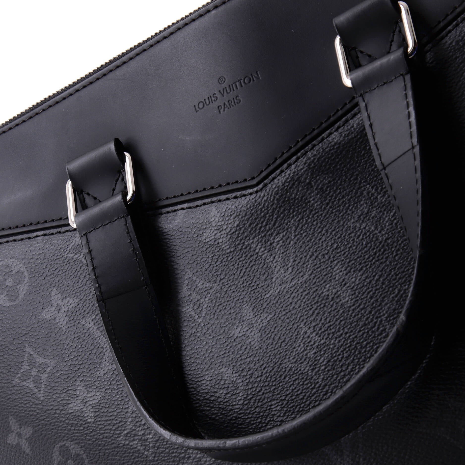 Explorer Briefcase Monogram Eclipse Canvas